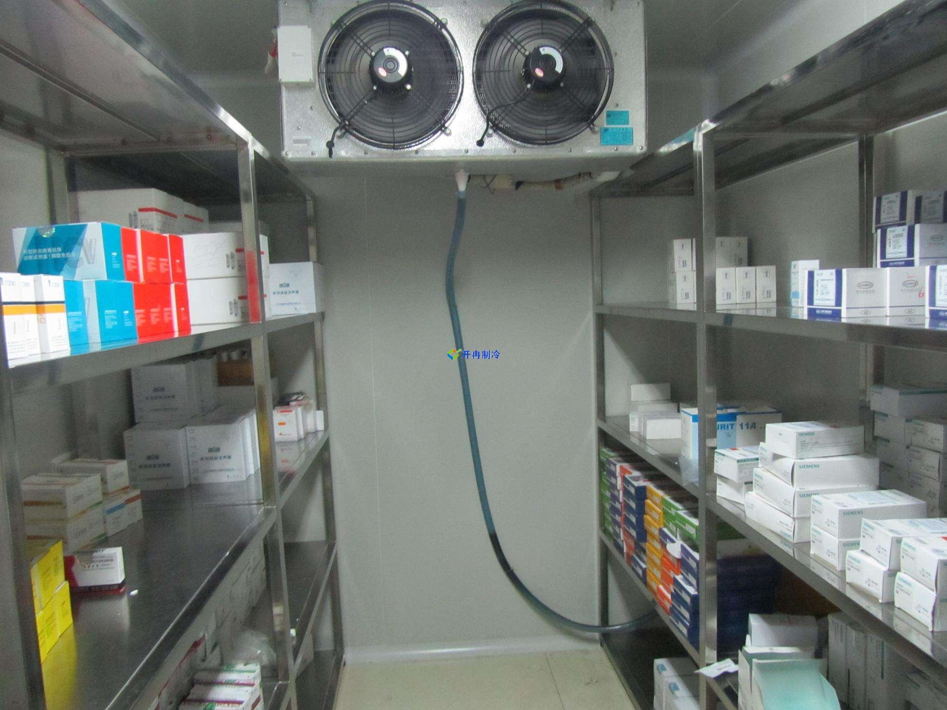 300立方米2-8℃醫藥試劑冷庫安裝，醫藥冷庫建設